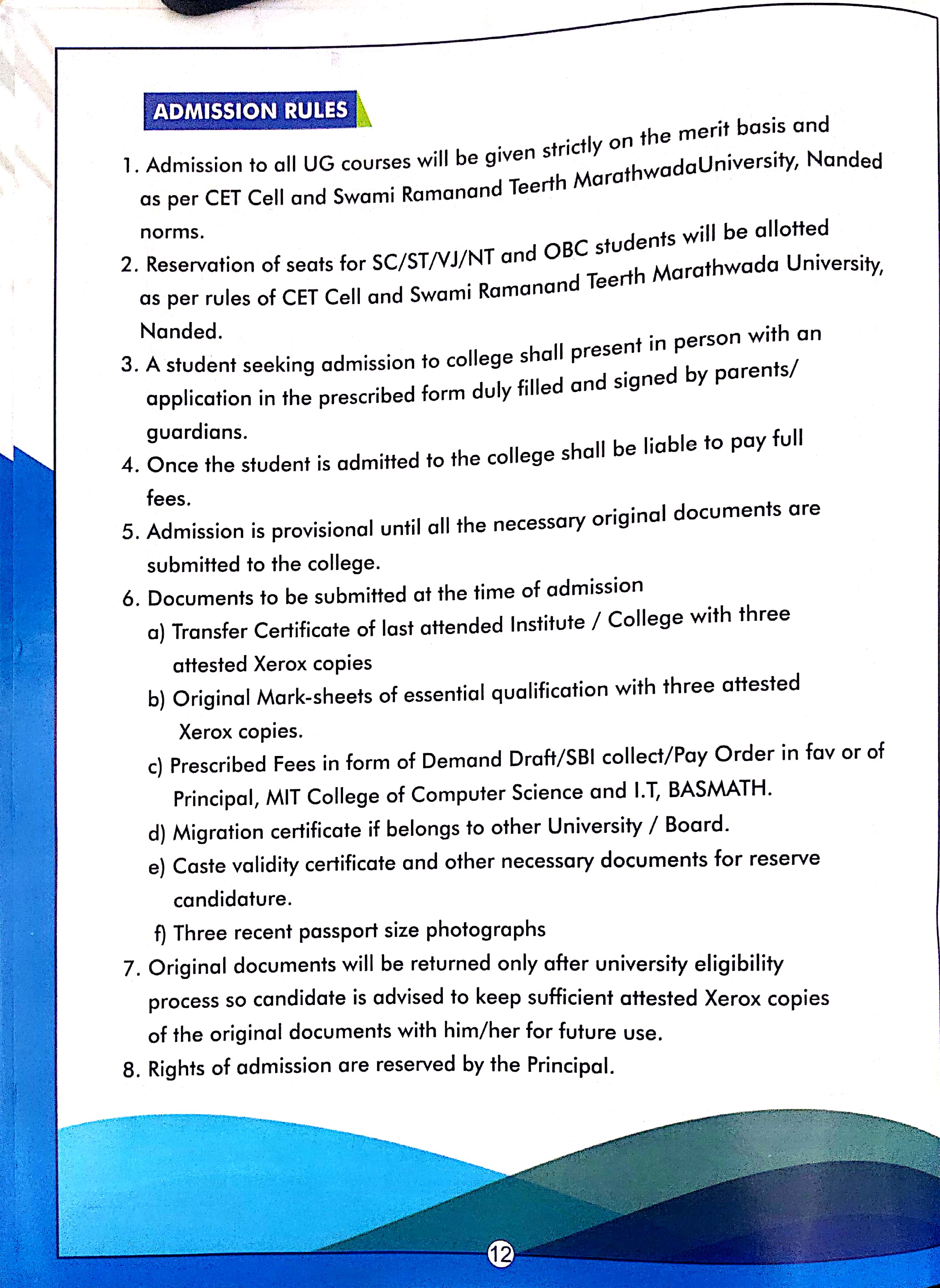 Prospectus page 4