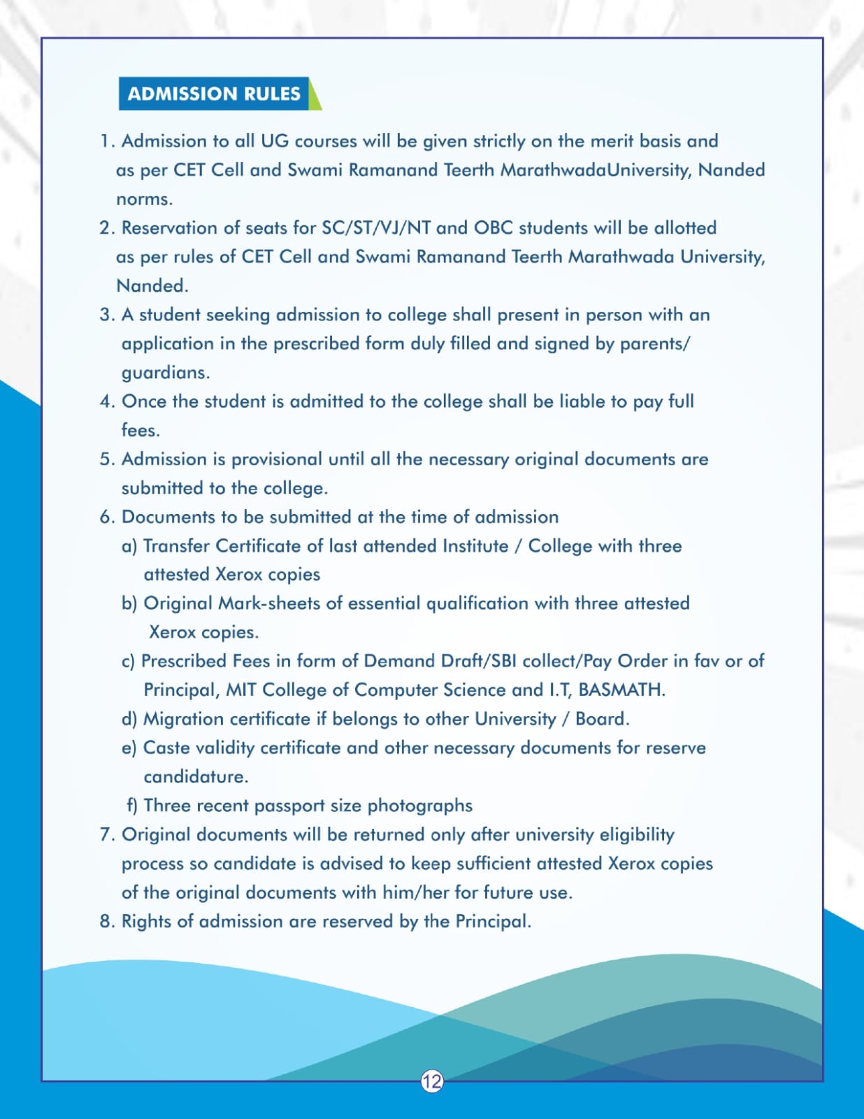 Prospectus page 18